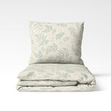 Handmade cotton duvet cover | Willow Mist