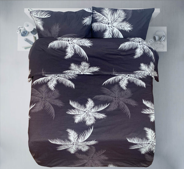 Letzte Stücke – handgefertigtes Baumwoll-Bettwäsche-Set | Tropical Night