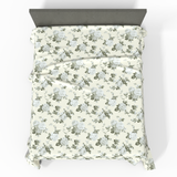 Ręcznie szyta luksusowa satynowa bawełniana prześcieradło bez gumki Deluxe | Paris