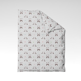 Handmade cotton duvet cover | Panda Pop