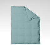 Handmade cotton duvet cover | Blue Surf