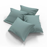 Ręcznie szyta bawełniana poszewka na poduszkę | Blue Surf