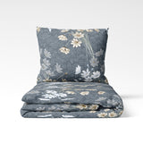 Ręcznie szyty bawełniany komplet pościeli | Twilight Bloom