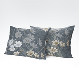 Ręcznie szyta bawełniana poszewka na poduszkę | Twilight Bloom