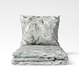 Ręcznie szyty bawełniany komplet pościeli | Tropical Sage