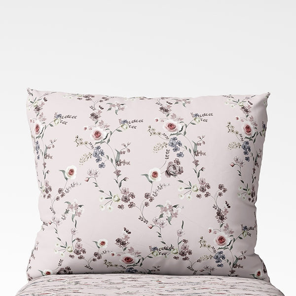 Rokām darināts kokvilnas spilvendrānas pārvalks | Rosewood Tale