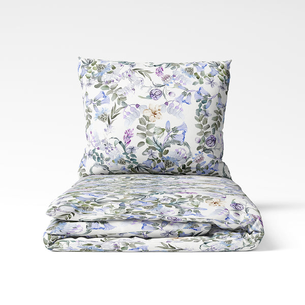 Rankų darbo medvilninis patalynės komplektas | Lavender Field