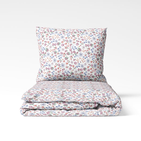 Rankų darbo medvilninis patalynės komplektas | Blooming Day