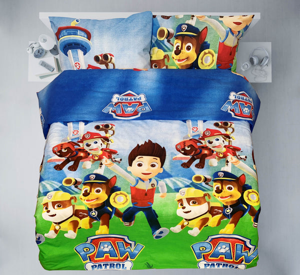 Letzte Stücke – handgefertigtes Baumwoll-Bettwäsche-Set | PAW Patrol Team