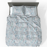 Ręcznie szyty luksusowy satynowy bawełniany komplet pościeli Deluxe | Madrid