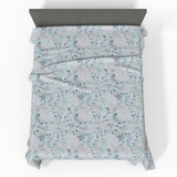 Ręcznie szyta luksusowa satynowa bawełniana prześcieradło bez gumki Deluxe | Madrid