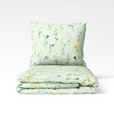 Rączkowany bawełniany materiał wzorzysty | Spring Dew