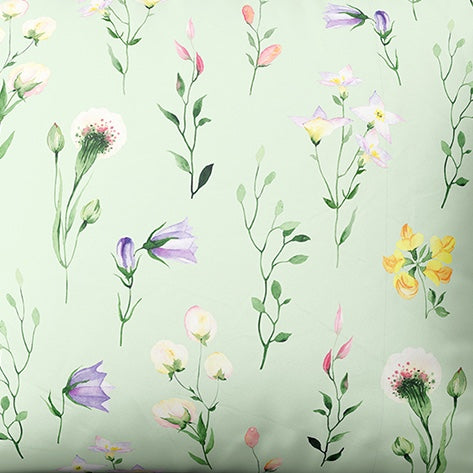 Gemusterter Baumwollstoff | Spring Dew