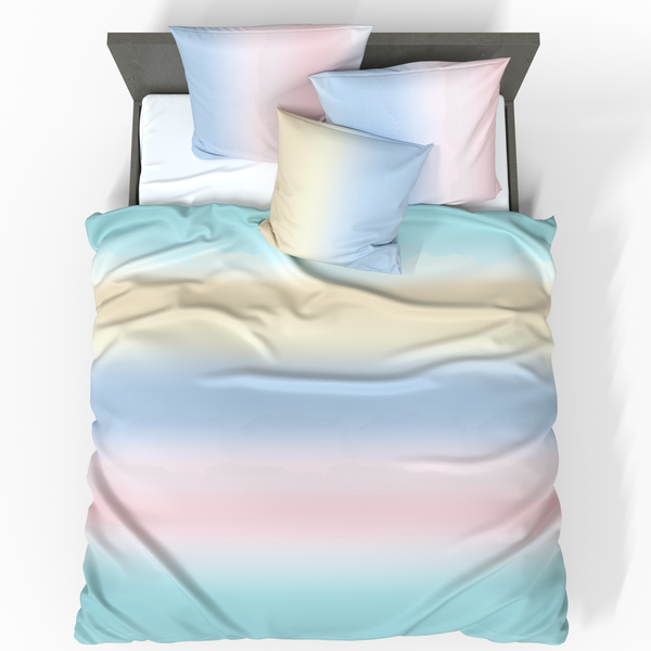 Handmade Luxury Deluxe Satin Cotton Duvet Cover | Seoul