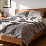 Ręcznie szyty luksusowy satynowy bawełniany komplet pościeli Deluxe | Jaipur