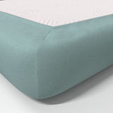 Jersey fitted sheet | Blue Surf