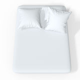 Jersey fitted sheet | White