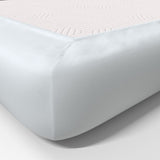 Jersey fitted sheet | White