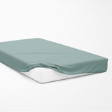 Jersey fitted sheet | Blue Surf