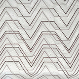 Tkanina lniana | Fale - Lniana tkanina drukowana