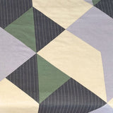 Tkanina lniana | Night - Lniana tkanina z nadrukiem