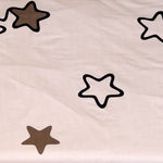 Tkanina lniana | Pink sky - Lniana tkanina dziecięca