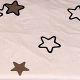 Tkanina lniana | Pink sky - Lniana tkanina dziecięca