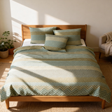 Handmade Luxurious Deluxe Satin Cotton Bedding Set | Tbilisi