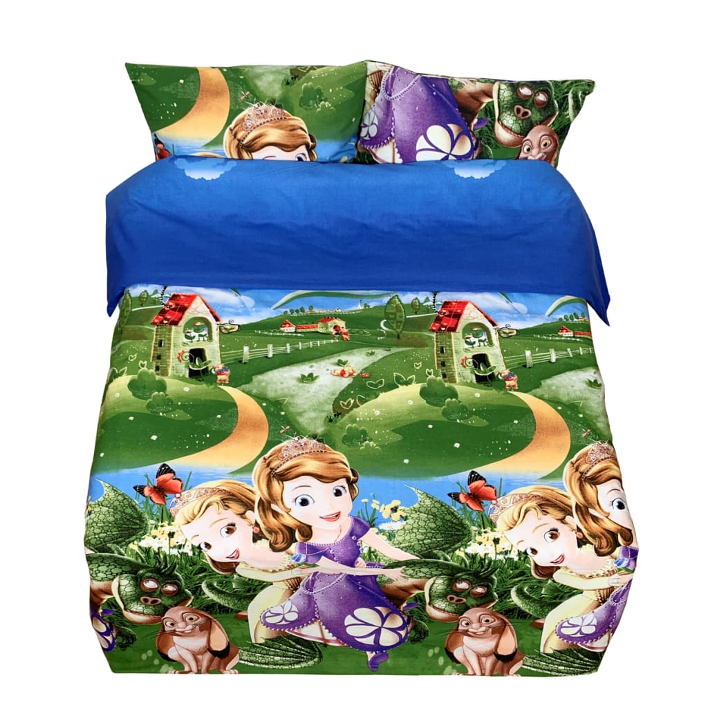 Ręcznie wykonany komplet pościeli bawełnianej | Enchanted