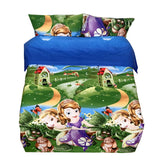 Roku darīts kokvilnas gultas veļas komplekts | Enchanted