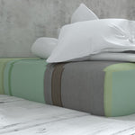 Deluxe satynowa prześcieradło z gumką | Amsterdam