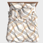 Szyta bawełniana poszewka na kołdrę | Ember - Szyta