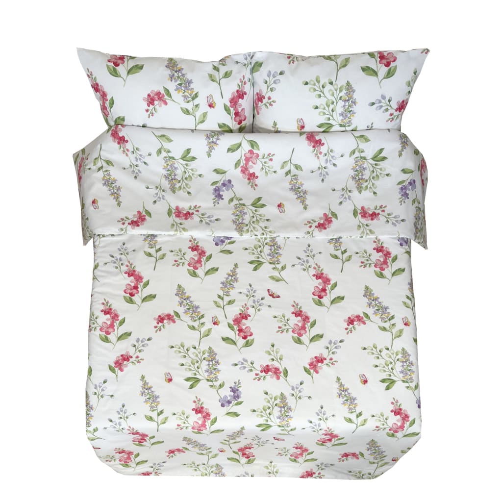 Poszewka na kołdrę z tkaniny lnianej | Zioła