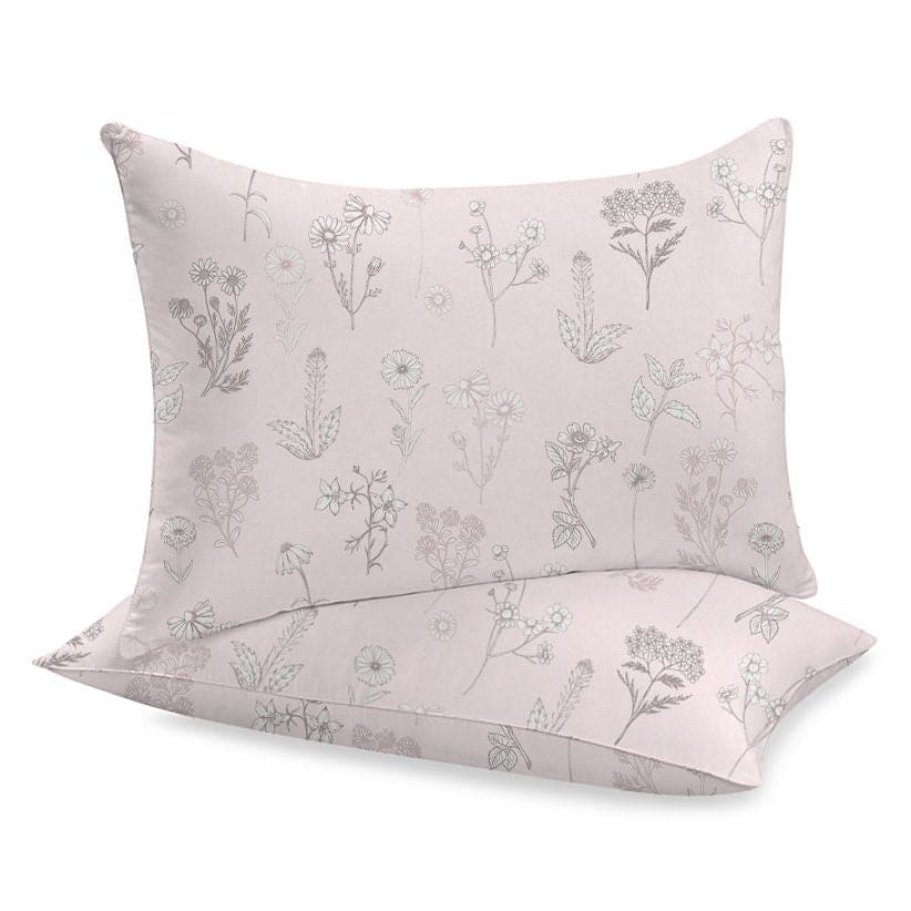 Poszewka na poduszkę z tkaniny lnianej | Fleur - Szyta