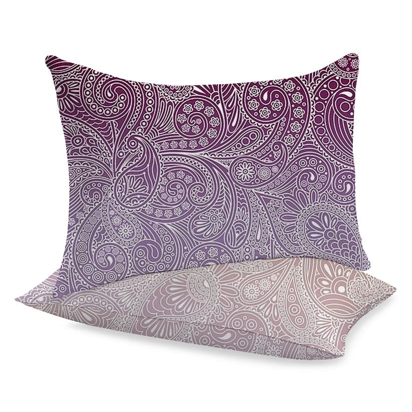 Poszewka na poduszkę z tkaniny lnianej | Henna - Szyta