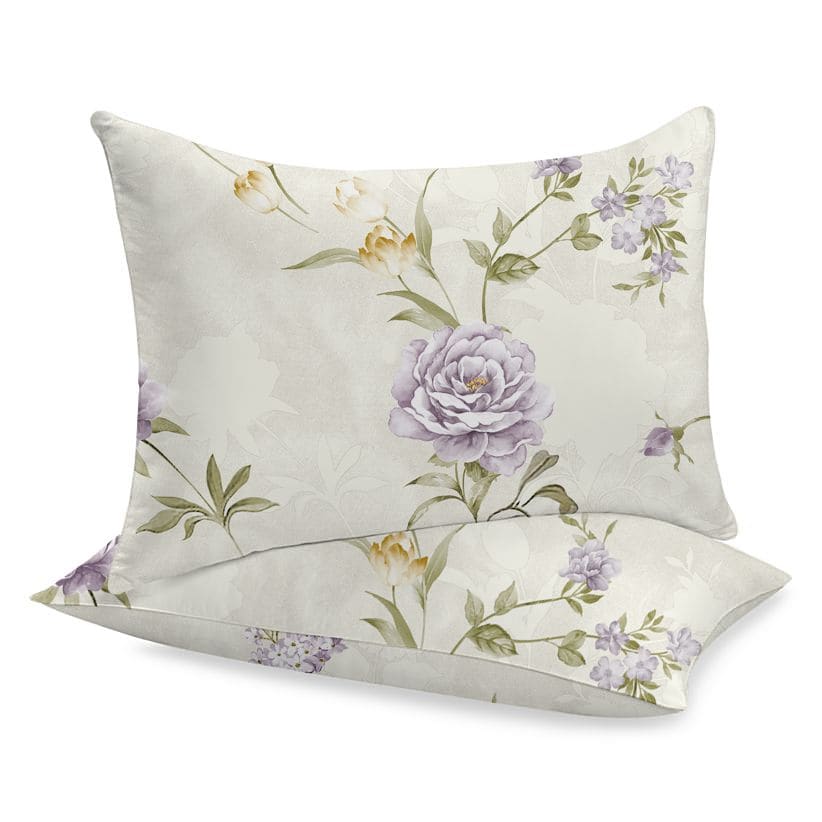 Poszewka na poduszkę z tkaniny lnianej | Petal - Szyta