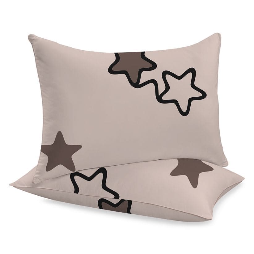 Poszewka na poduszkę z tkaniny bawełnianej | Pink sky