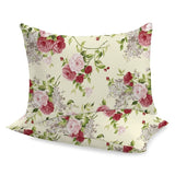 Poszewka na poduszkę z tkaniny lnianej | Rose - Szyta