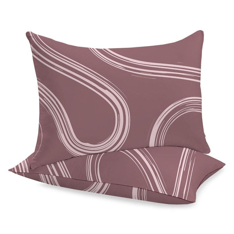 Poszewka na poduszkę z tkaniny bawełnianej | Smooth - Szyta