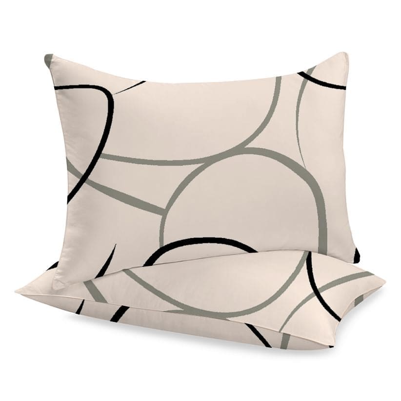 Poszewka na poduszkę z tkaniny lnianej | Tangle - Szyta