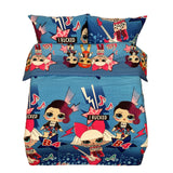 Komplet pościeli z tkaniny lnianej | L.O.L. - Szyty