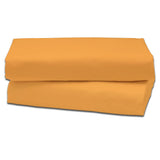 Cotton sheet | Blazing orange - Sheet bez gumijas