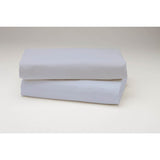 Prześcieradło z płótna | Halogen blue - Prześcieradło bez gumki