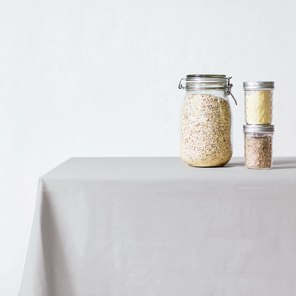 Szyta z 100% bawełny obrus | Egret - Obrusy