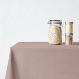 Sewn 100% cotton tablecloth | Rose dust - Tablecloths