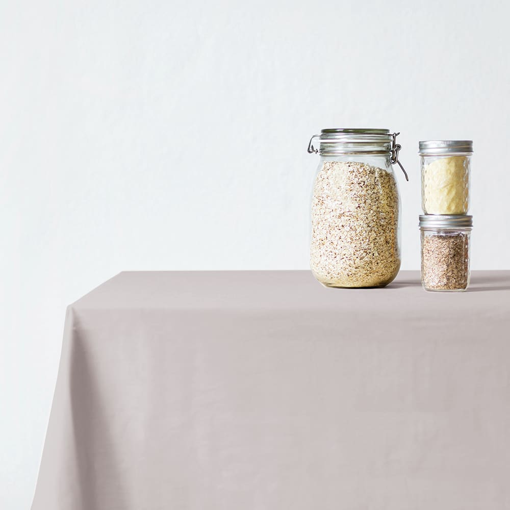 Szyta z 100% bawełny obrus | Sheer pink - Obrusy