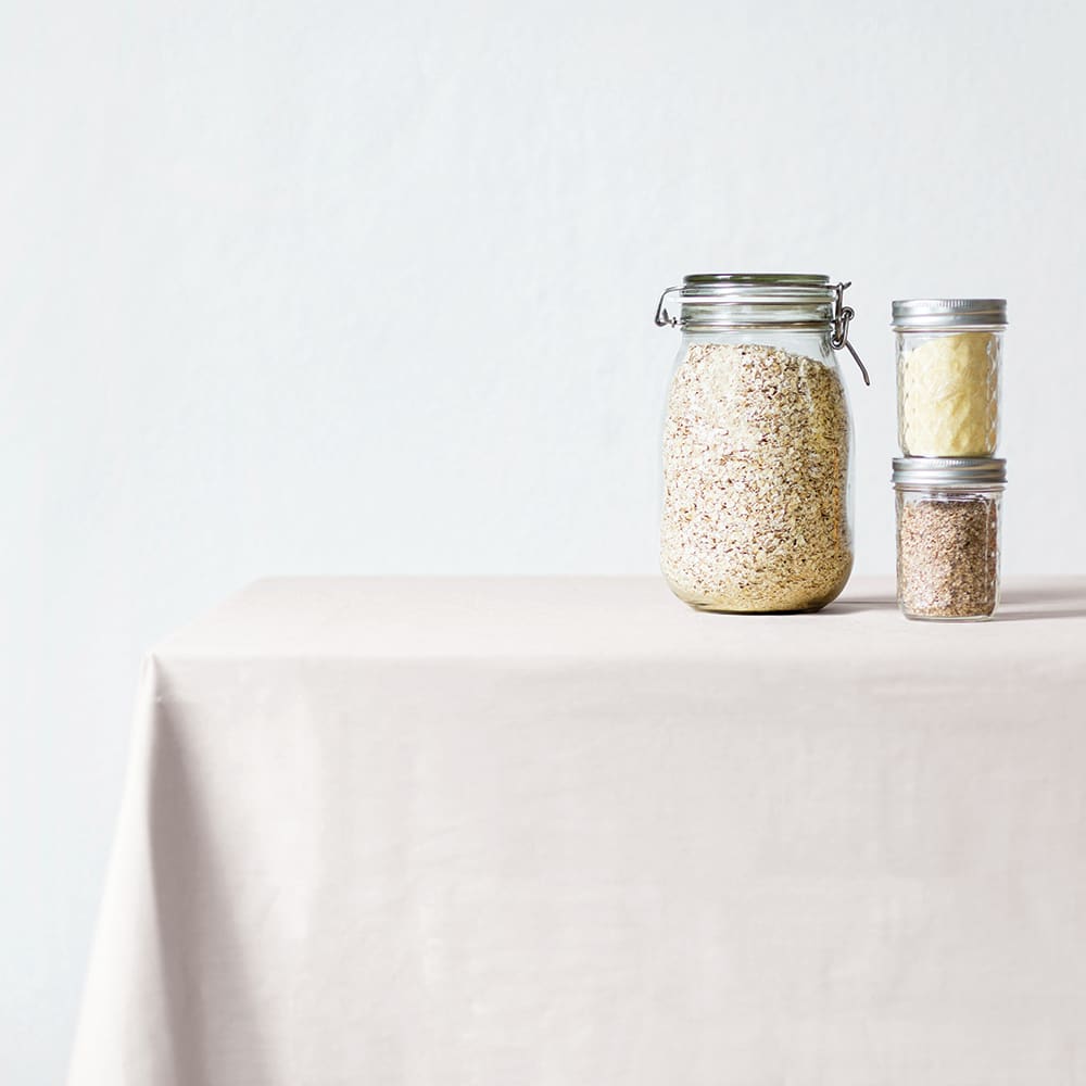 Szyta z 100% bawełny obrus | White - Obrusy