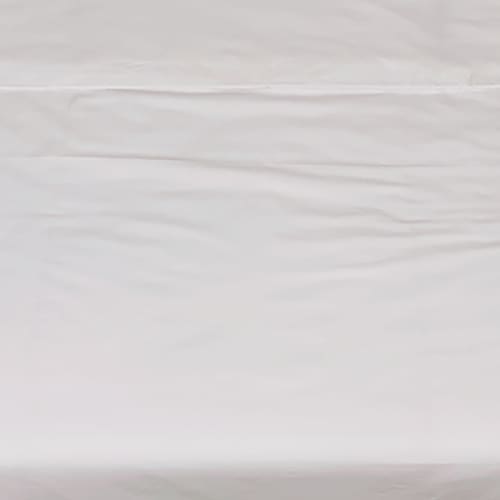 Sewn cotton fitted sheet with elastic | Sheer pink - Drobinė