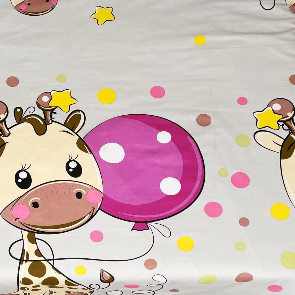 Poszewka na kołdrę z tkaniny bawełnianej szyta na miarę | Żirafiukas -