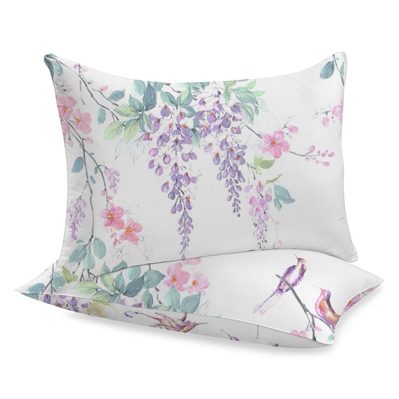 Poszewka na poduszkę z tkaniny lnianej | Birdie - Szyta